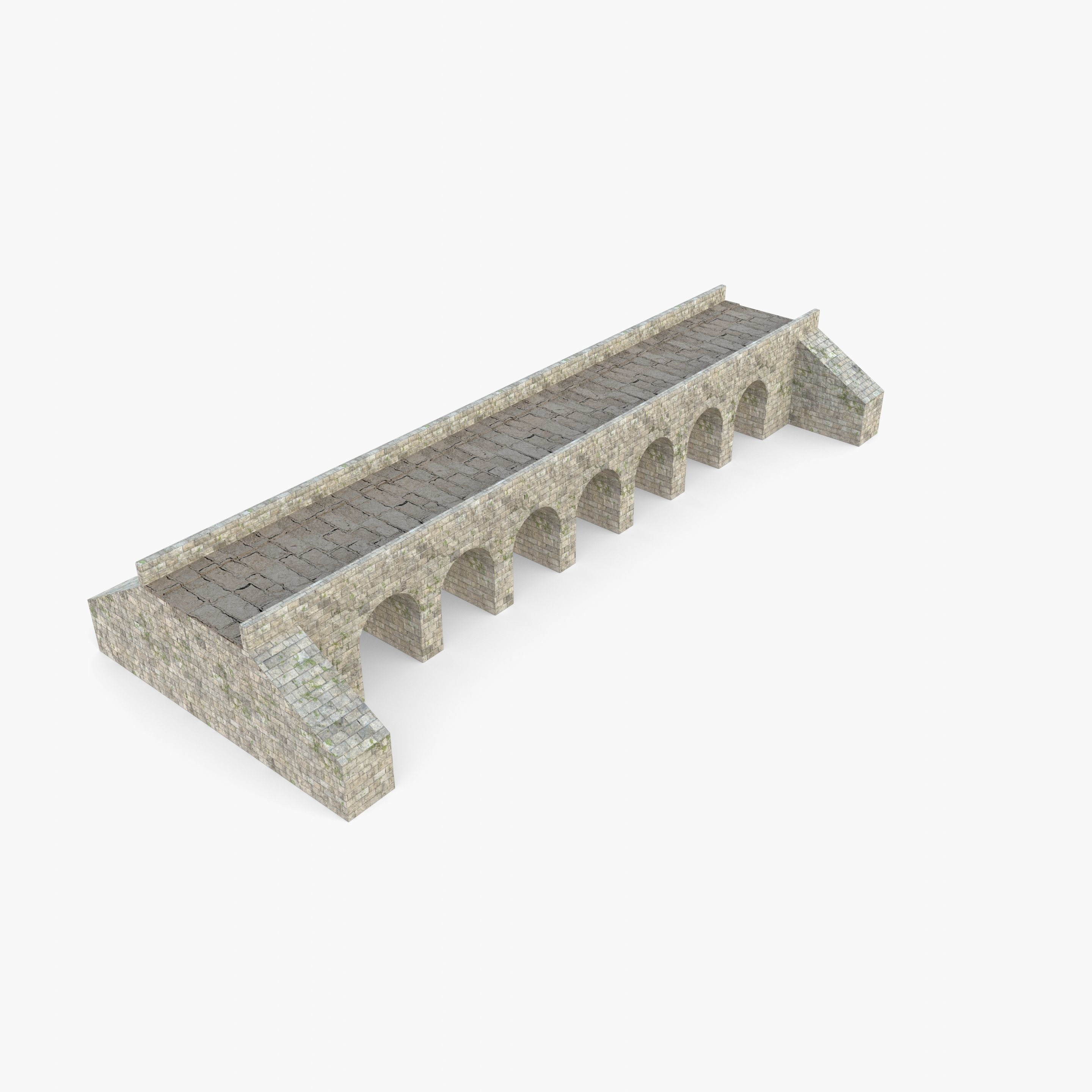 Bridge v2 Low-poly 3D model_11