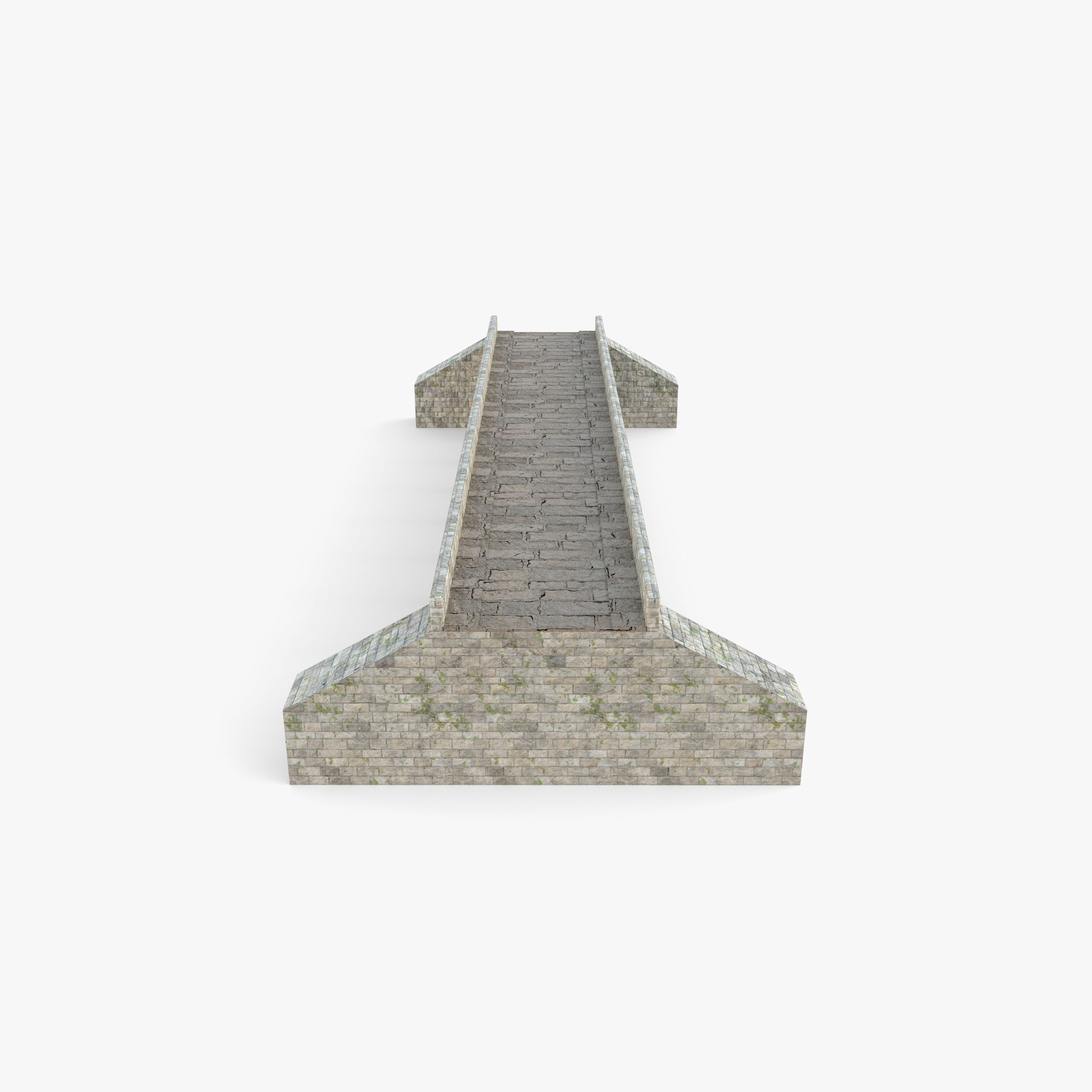 Bridge v2 Low-poly 3D model_3