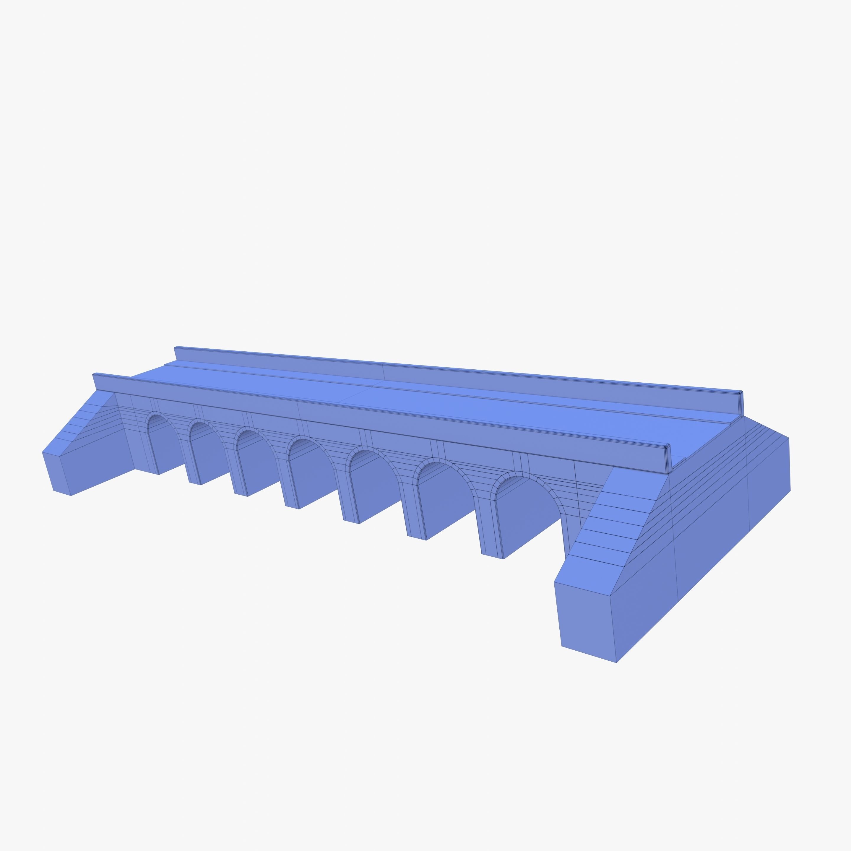 Bridge v2 Low-poly 3D model_27