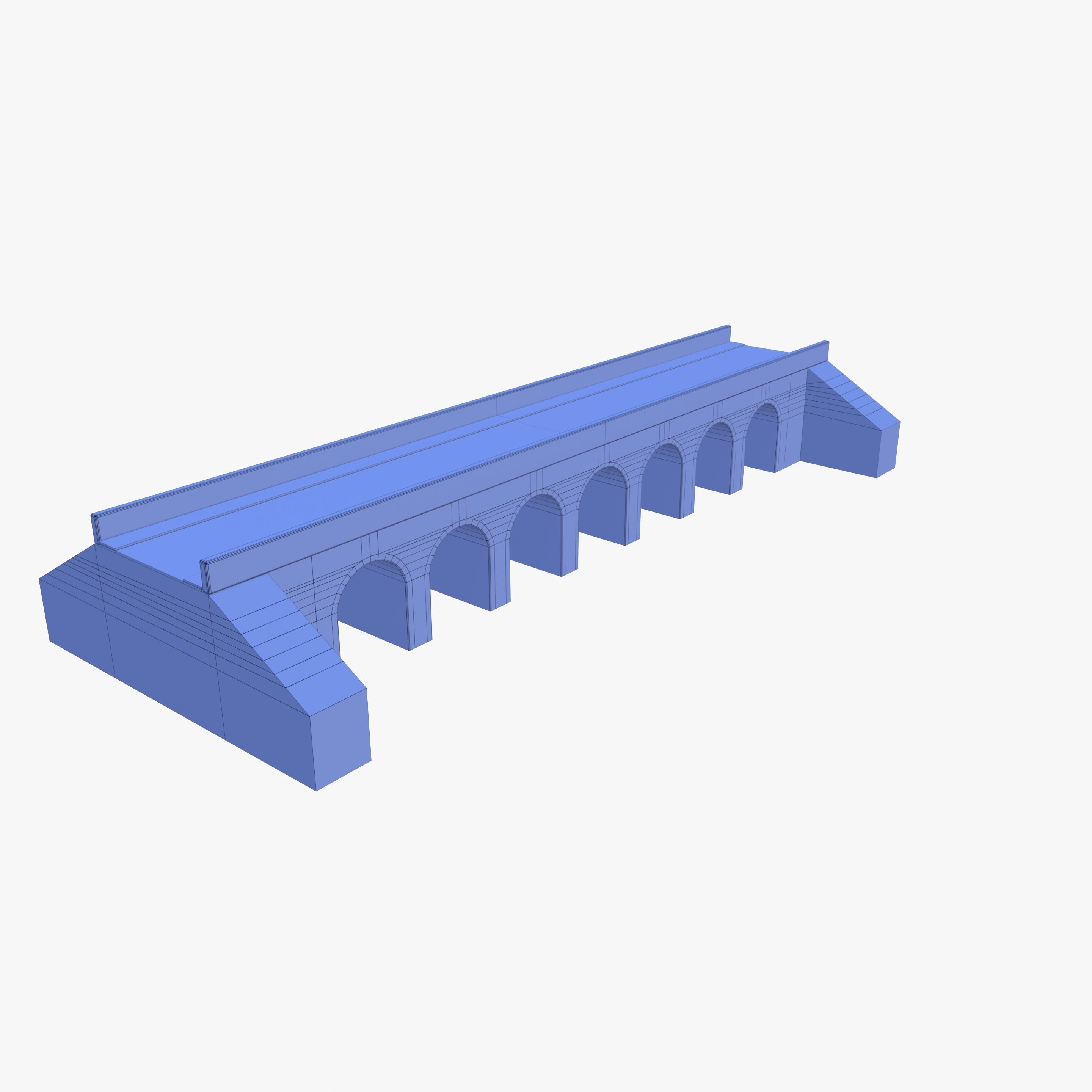 Bridge v2 Low-poly 3D model_21