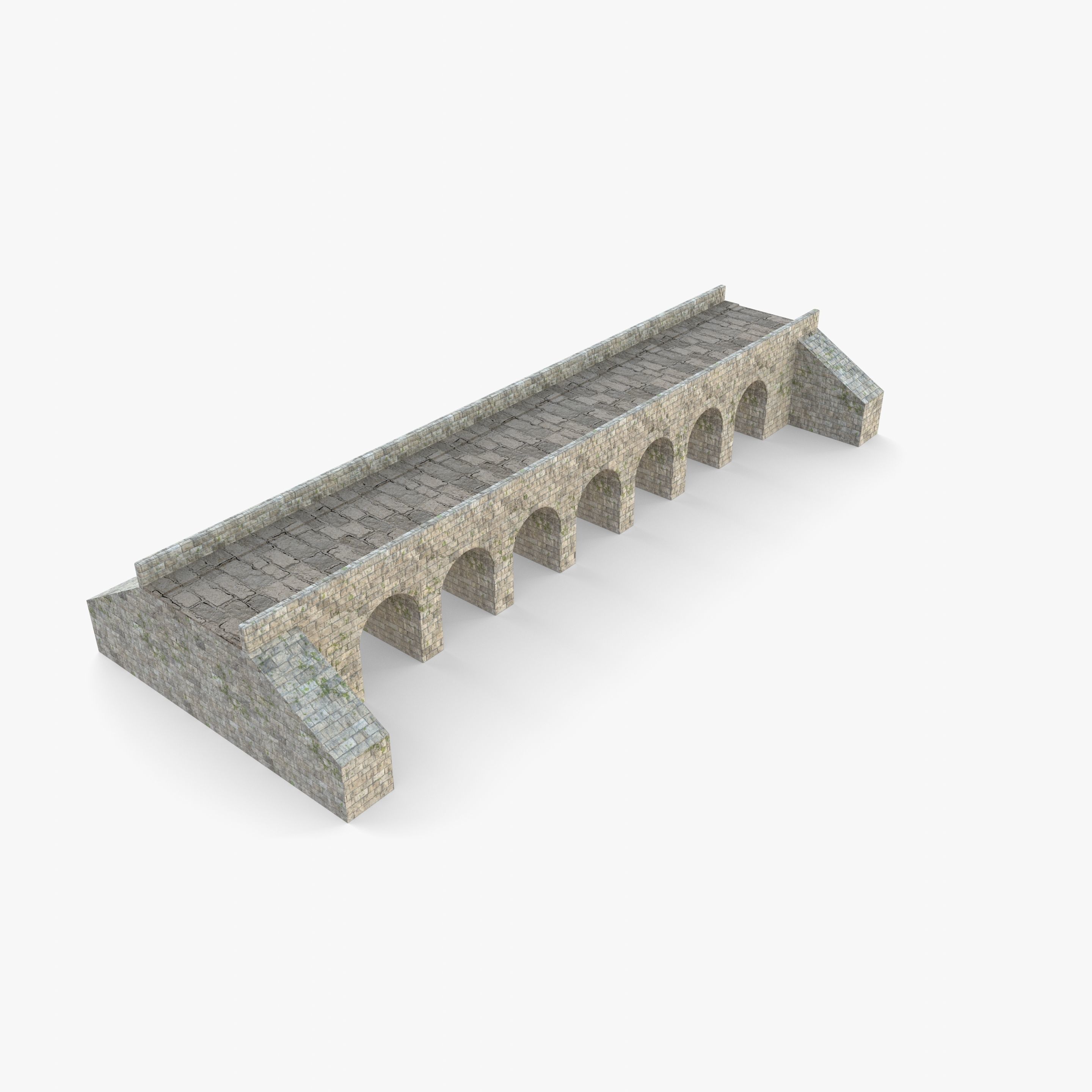 Bridge v2 Low-poly 3D model_13