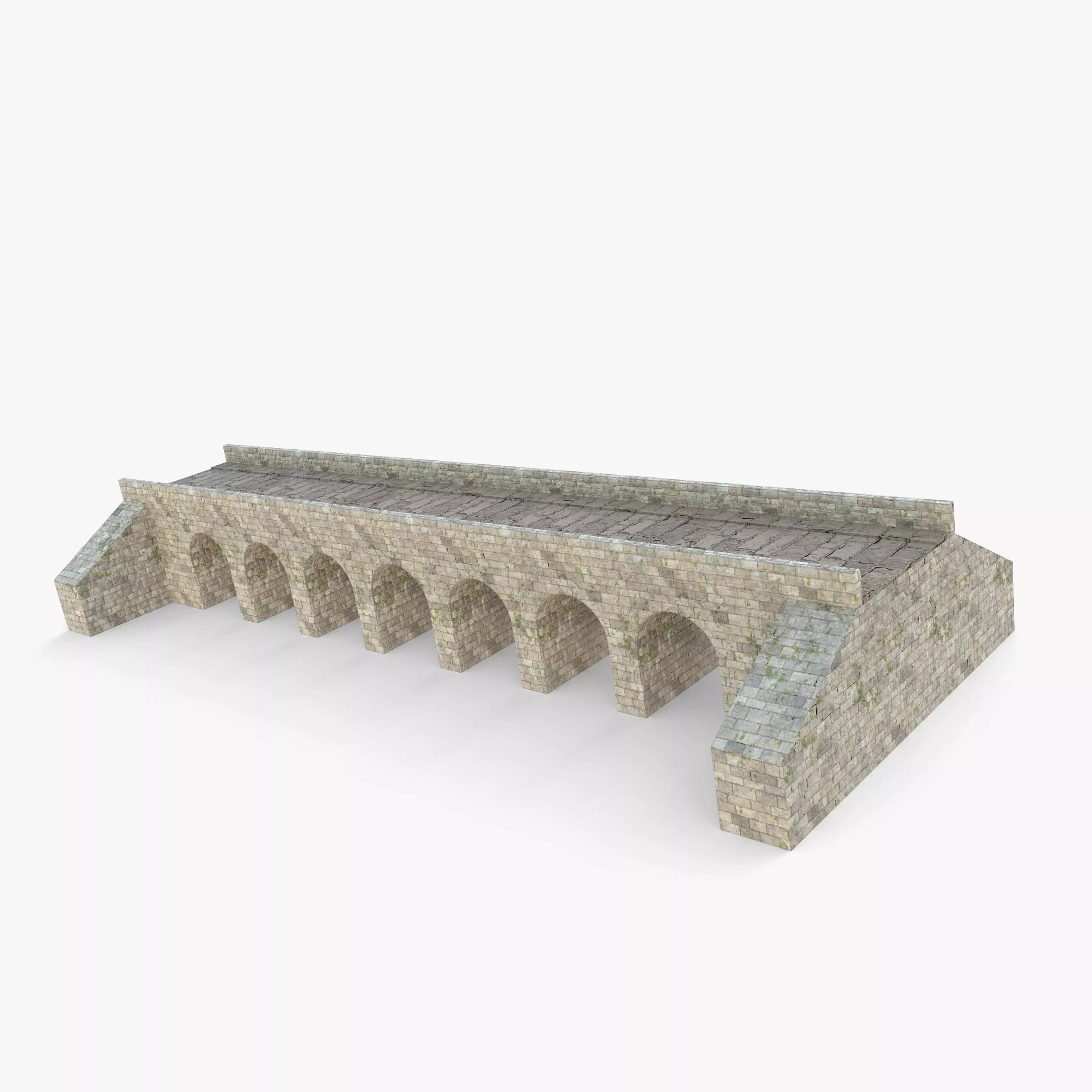 Bridge v2 Low-poly 3D model_0