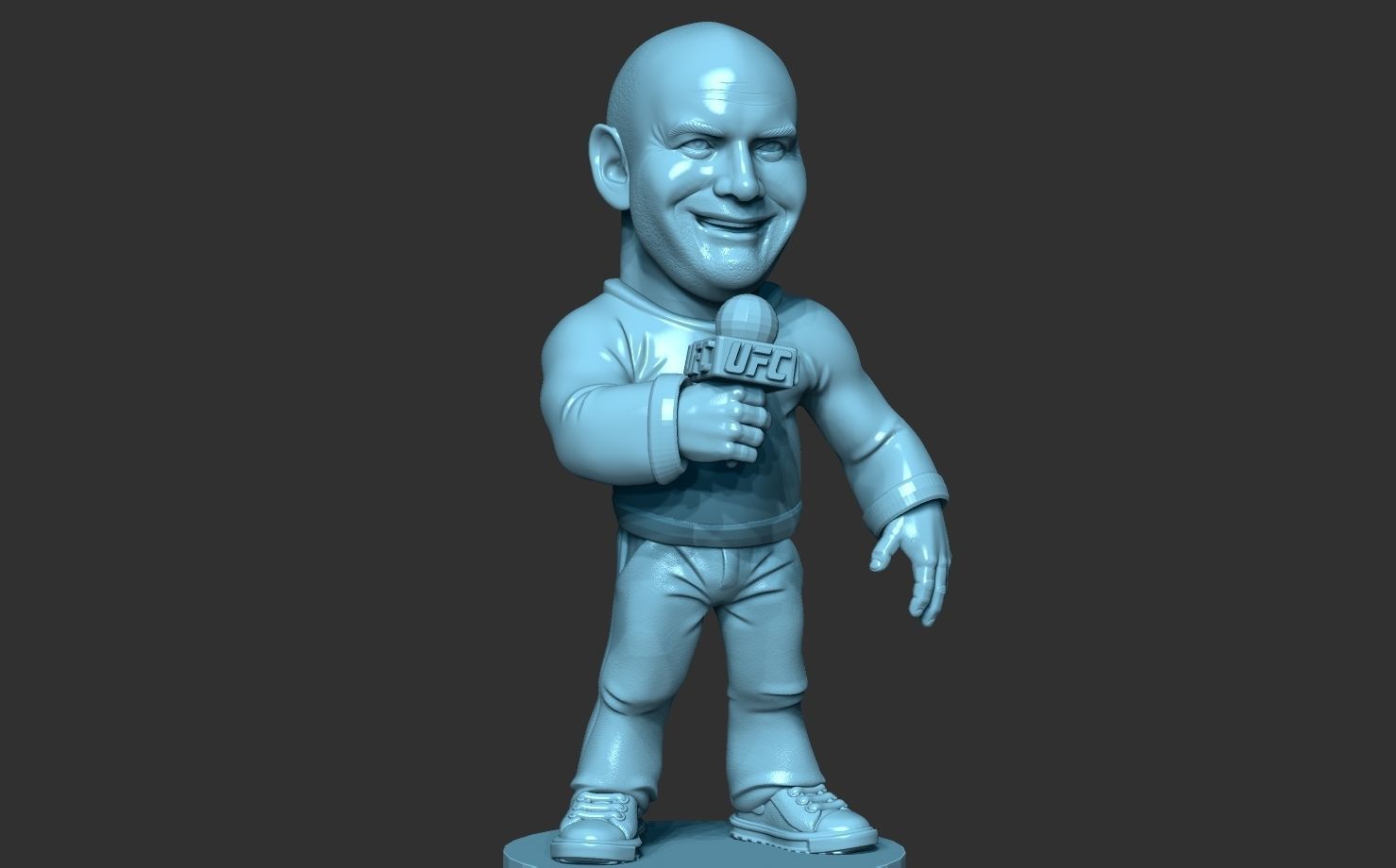 ufc boss 3D print model_11