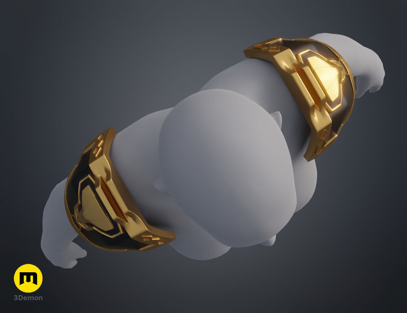 Arcane Enforcer Vi Shoulder Armor 3D print model_5