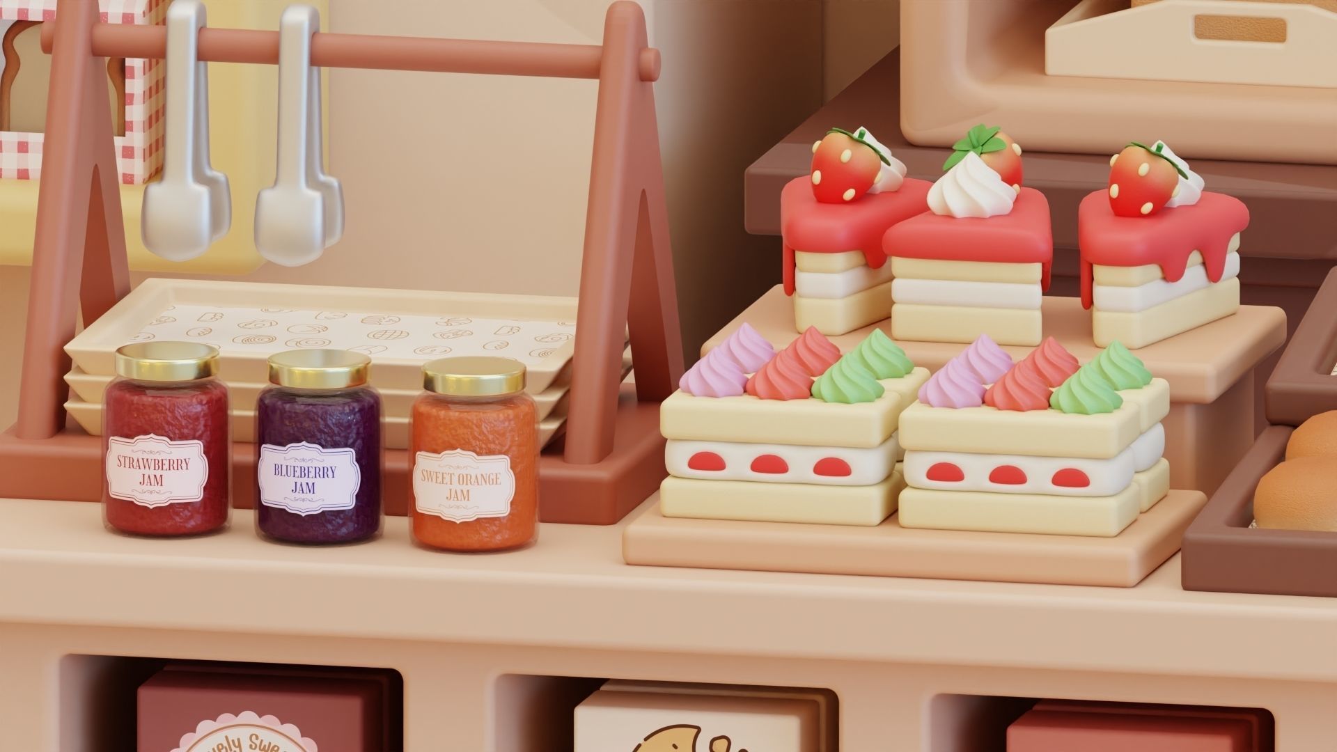 Bakery Collection 3D model_11