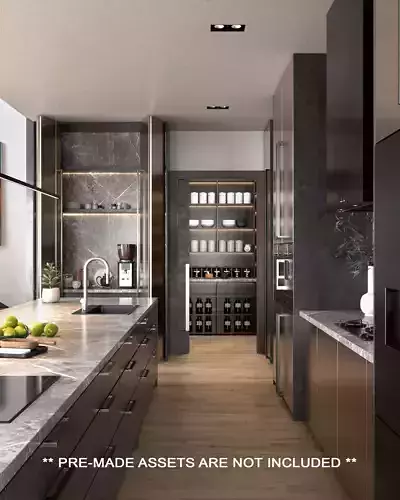 Modern Kitchen - 1