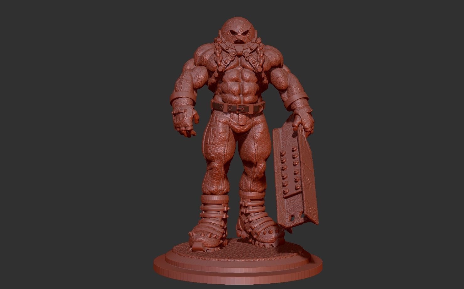 Juggernaut 3D print model_7