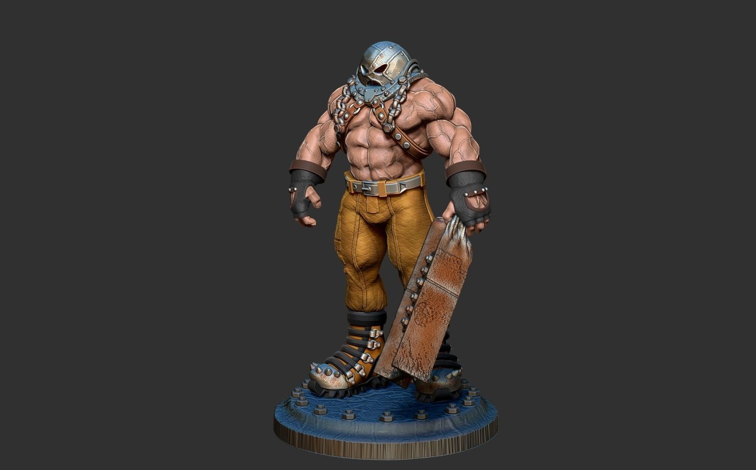 Juggernaut 3D print model_11