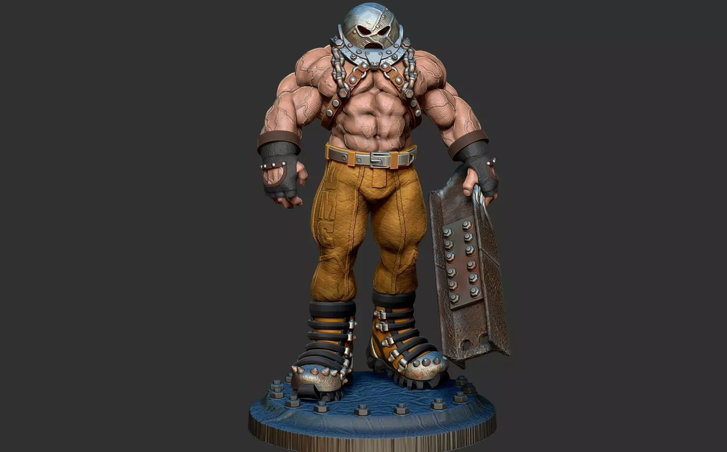 Juggernaut 3D print model_0