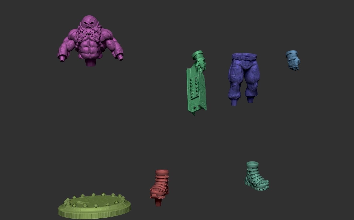 Juggernaut 3D print model_15