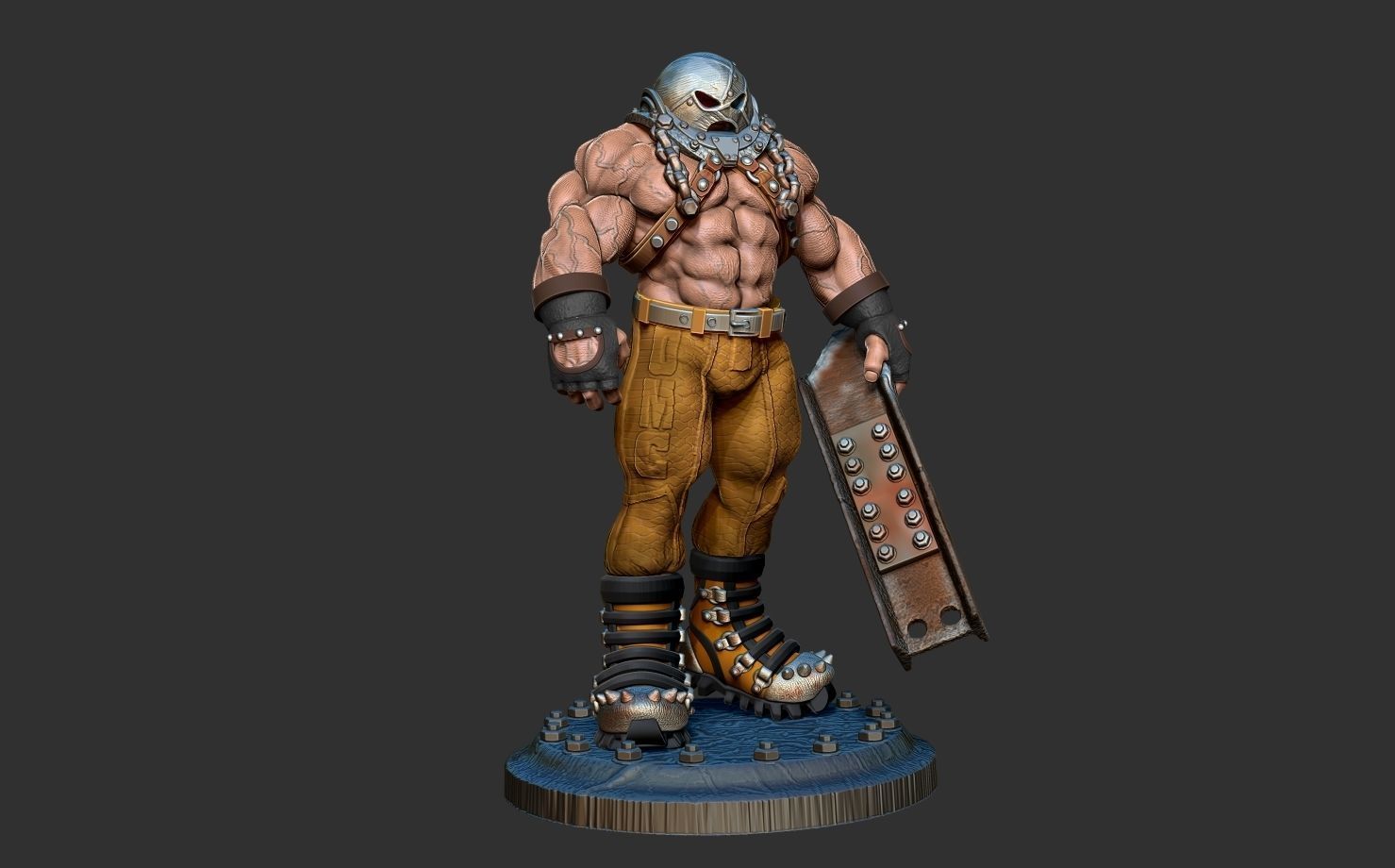 Juggernaut 3D print model_3