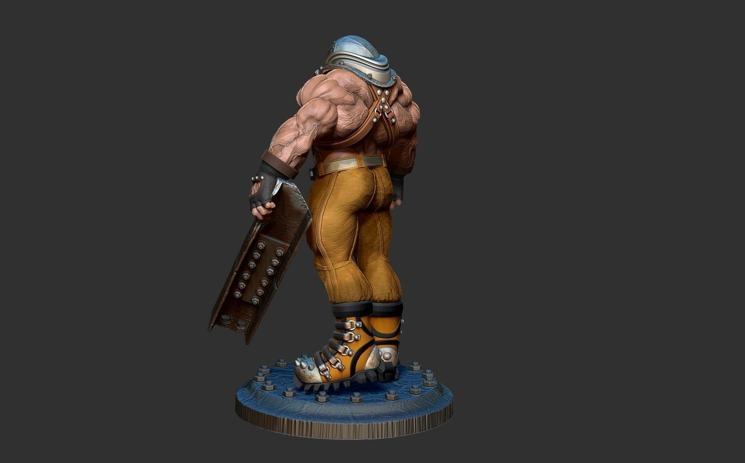 Juggernaut 3D print model_1