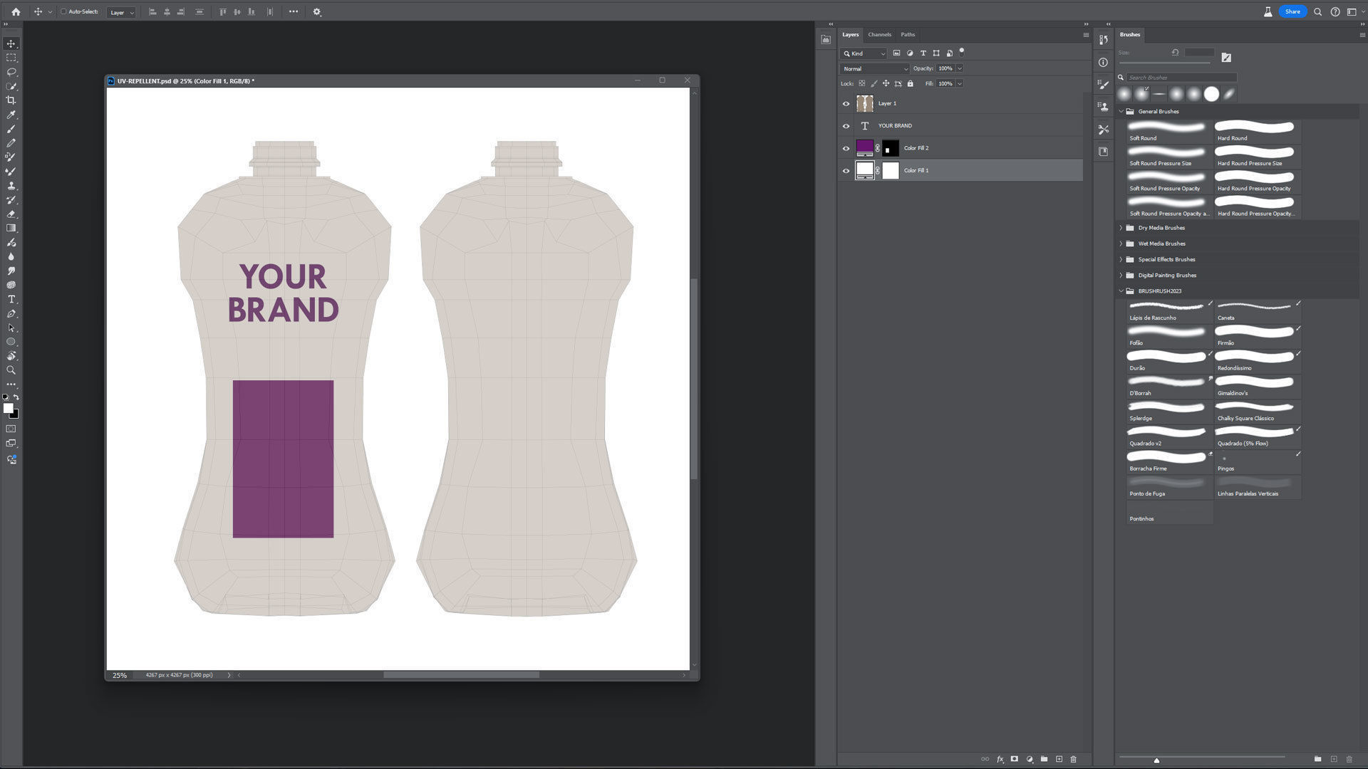 Repellent Cosmetic Product 3D model_8