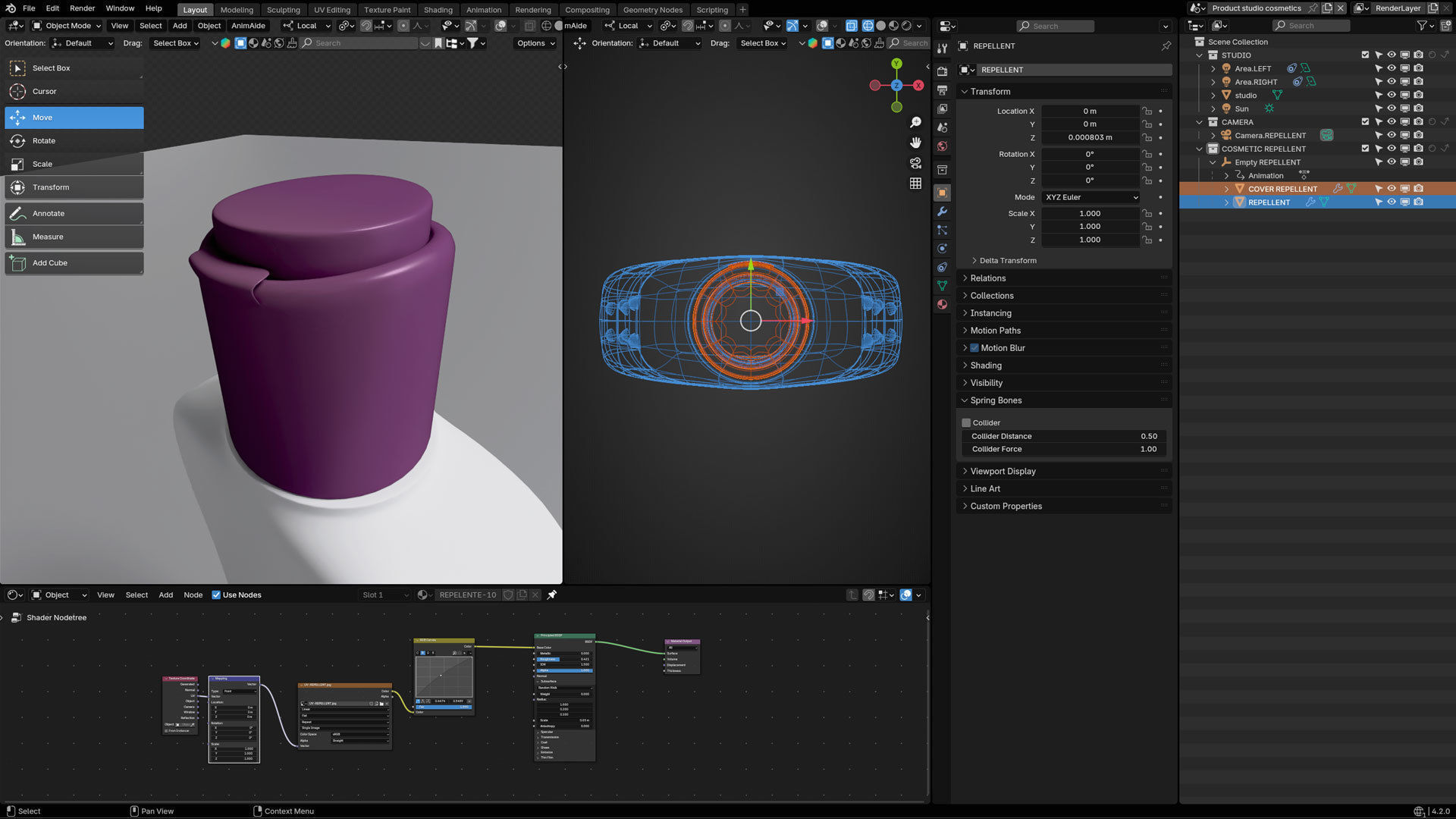 Repellent Cosmetic Product 3D model_5
