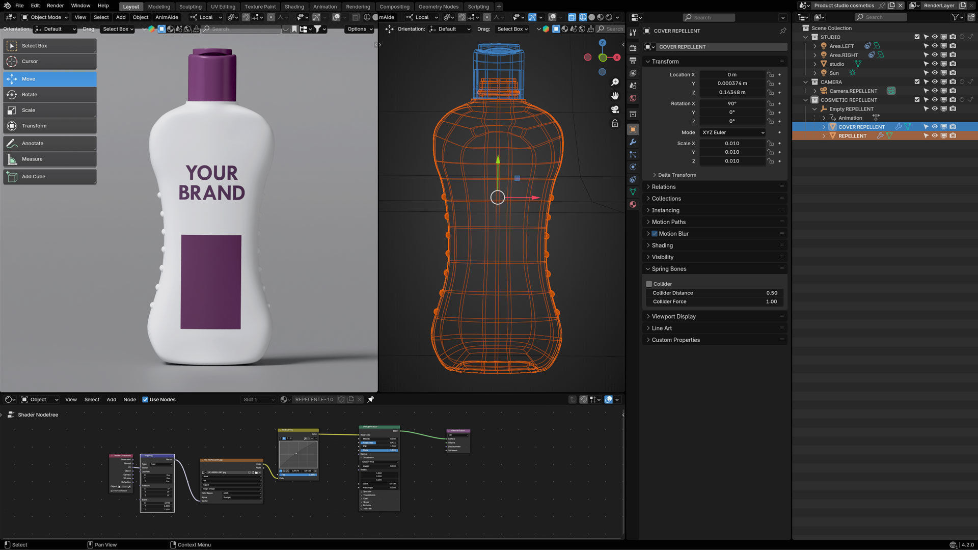 Repellent Cosmetic Product 3D model_3