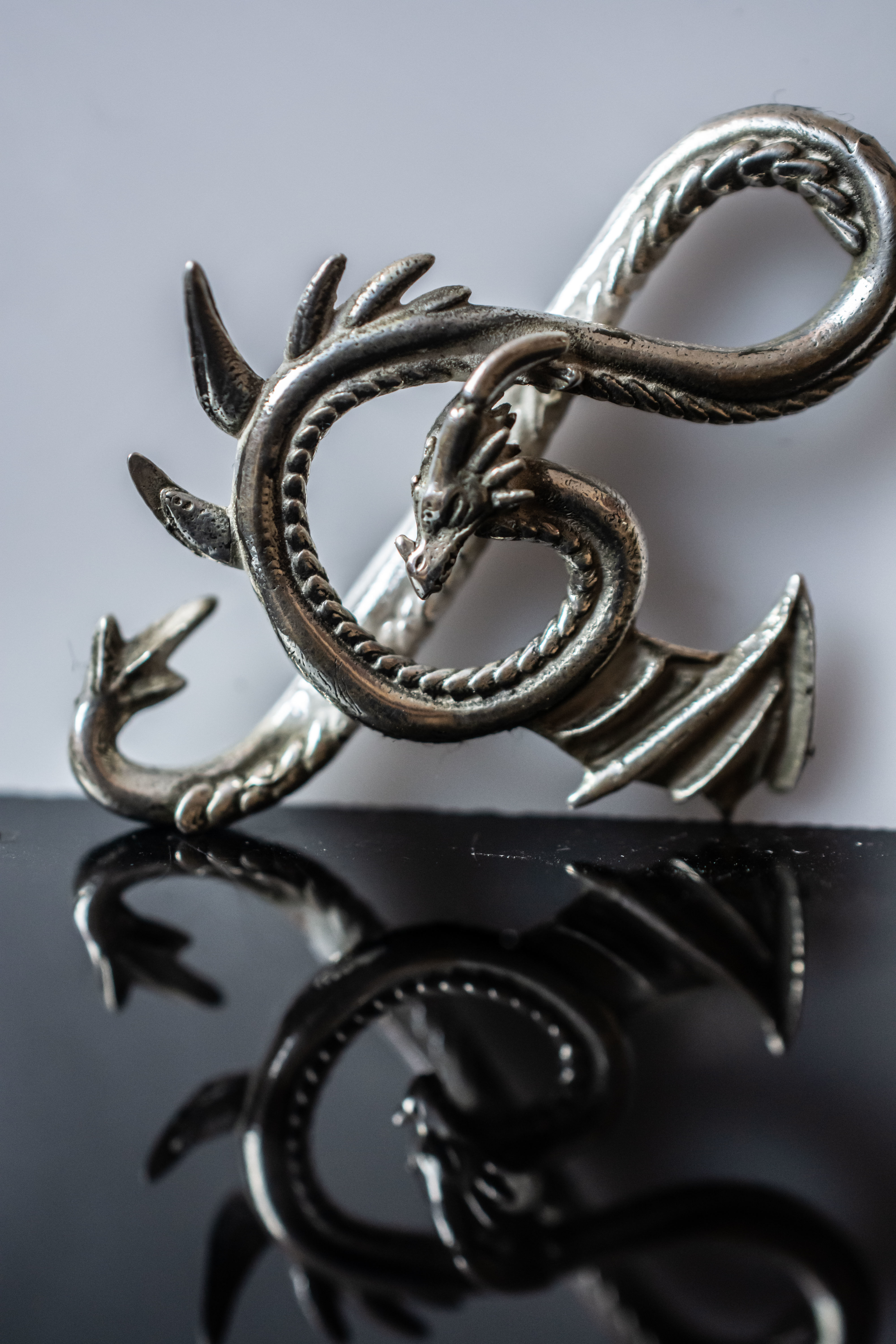 Dragon pendant 3D print model_3