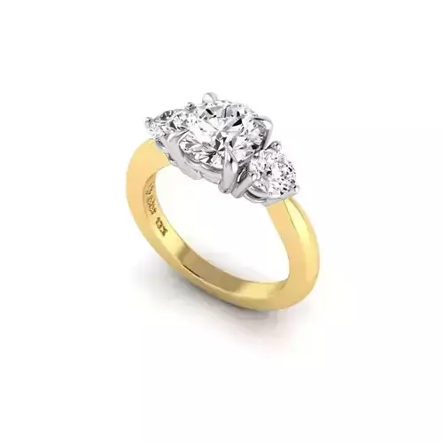 Trinity Style Engagement Ring