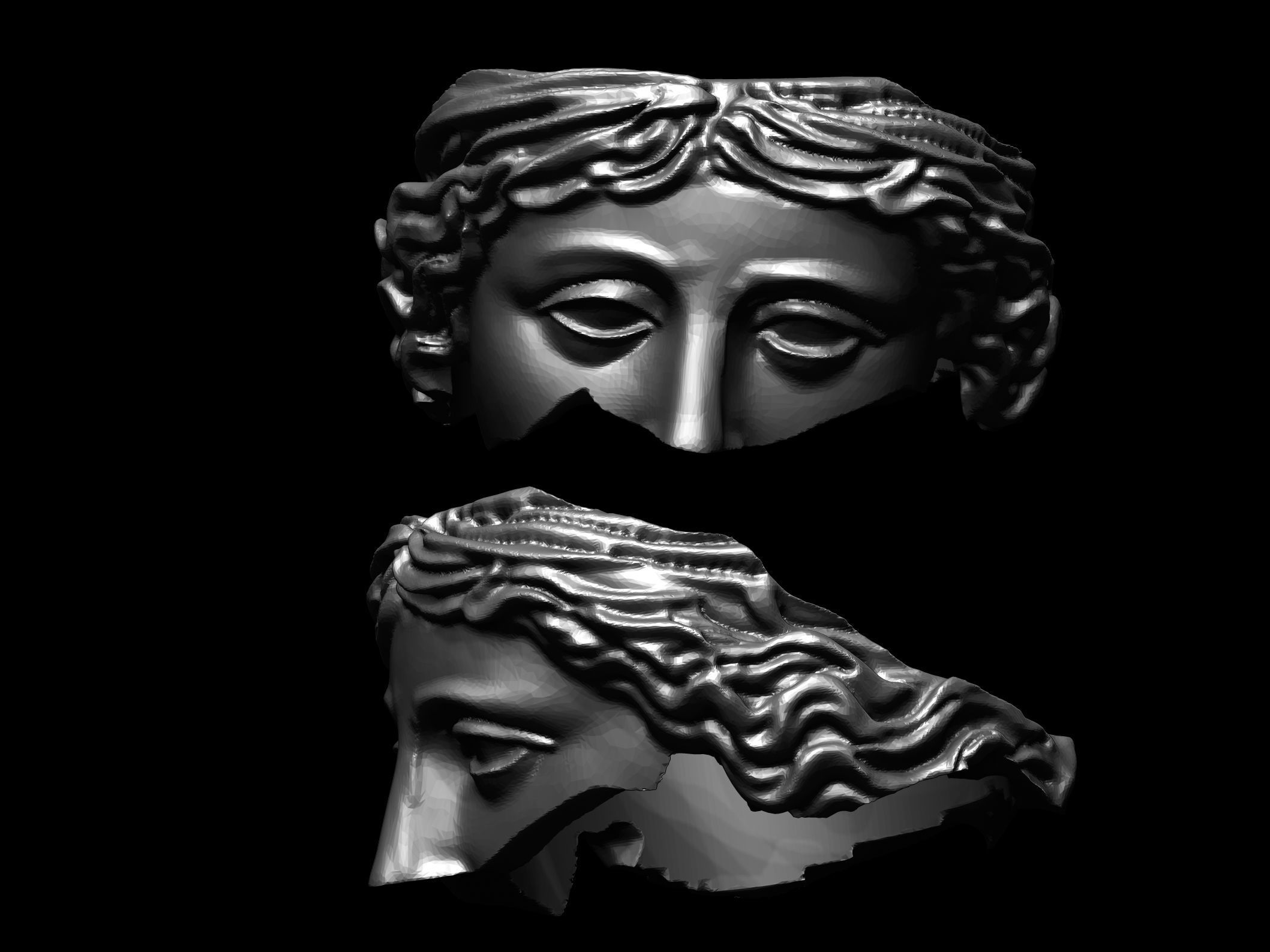Aphrodite Ring 3D print model_1