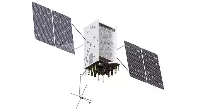 GPS Satellite 3D model