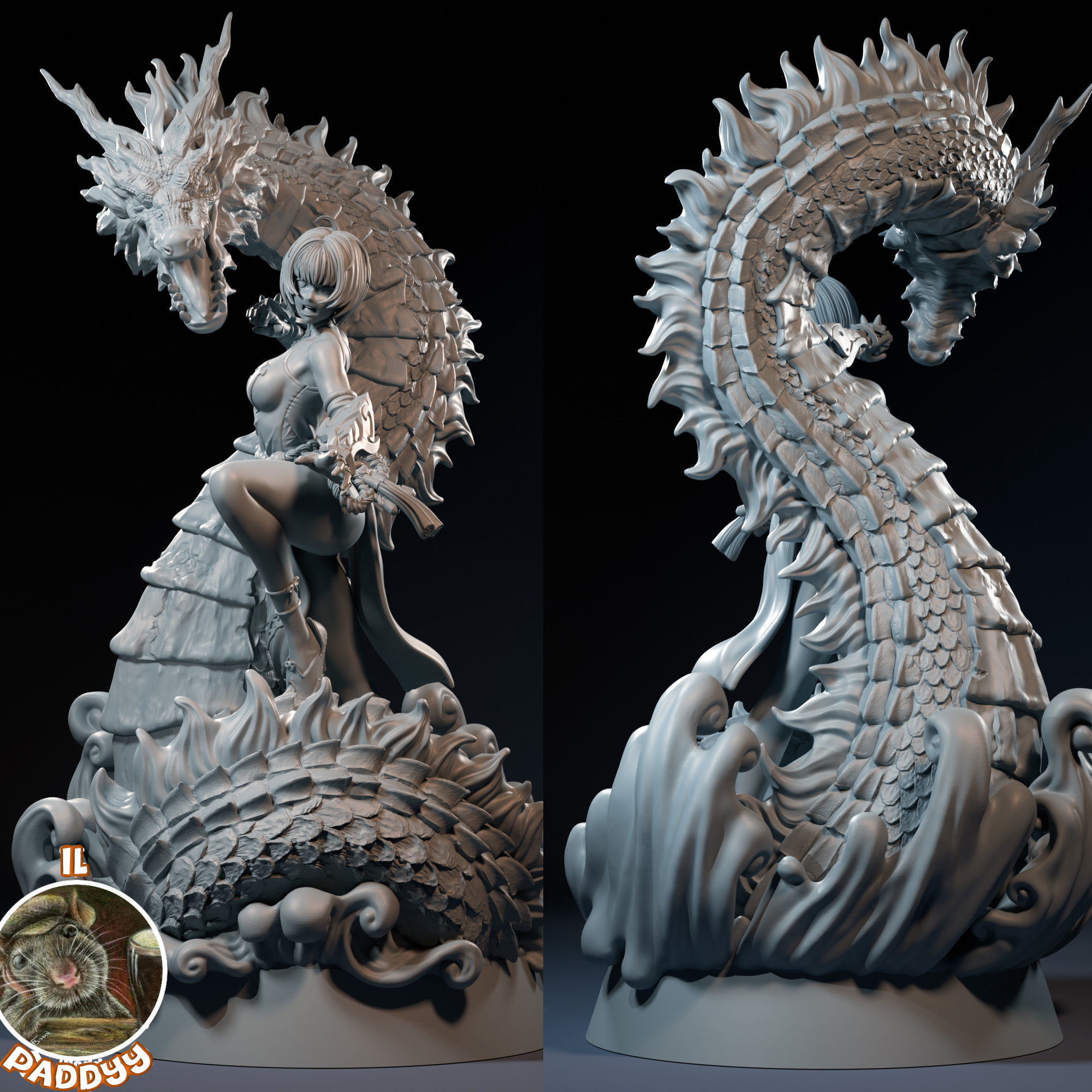 Seo Jiwoo from Solo leveling  Arise 3D print model_2