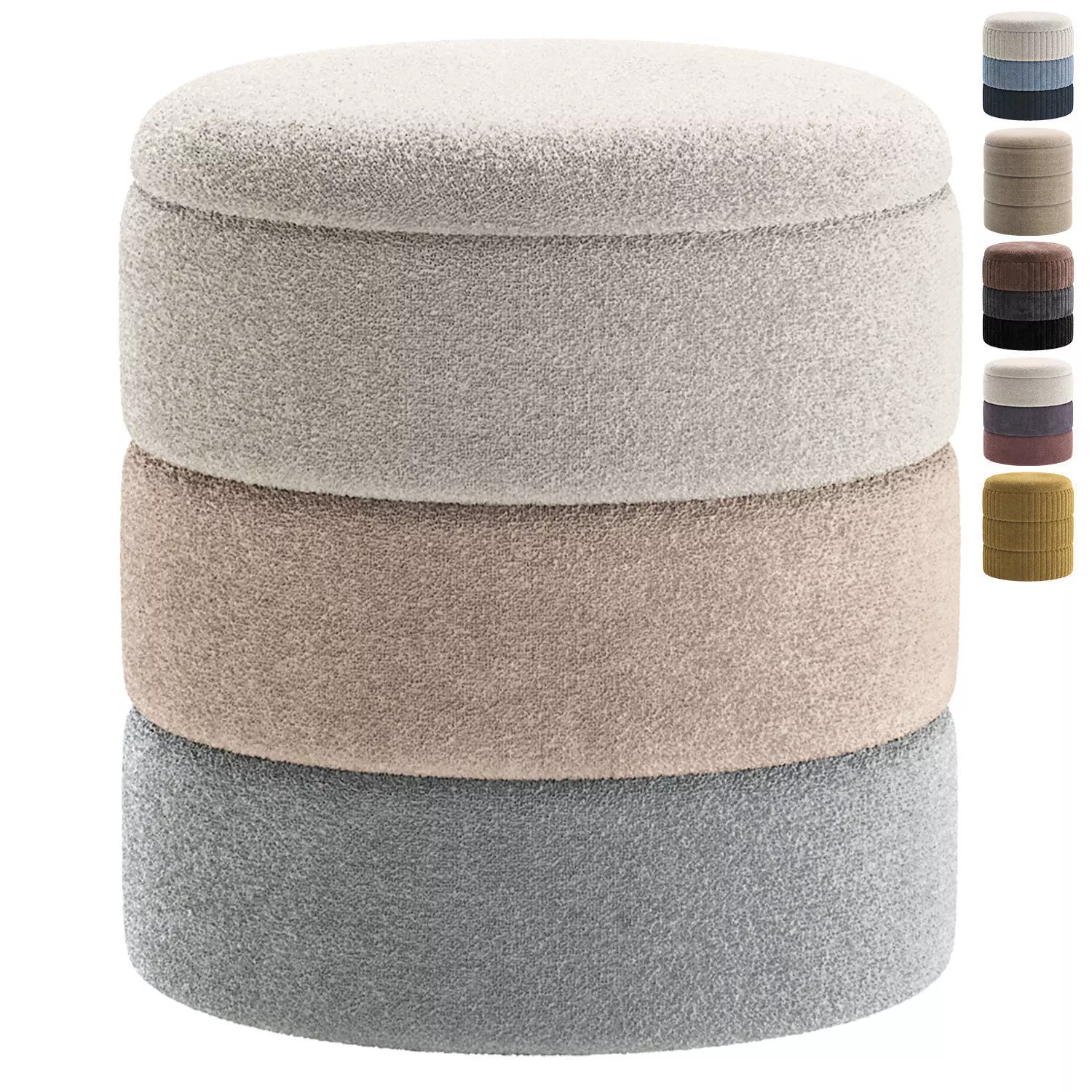 Pouf Hive S 3D model_0