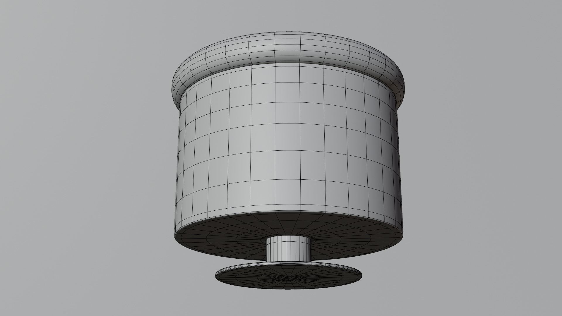 Container jar 3D model_7