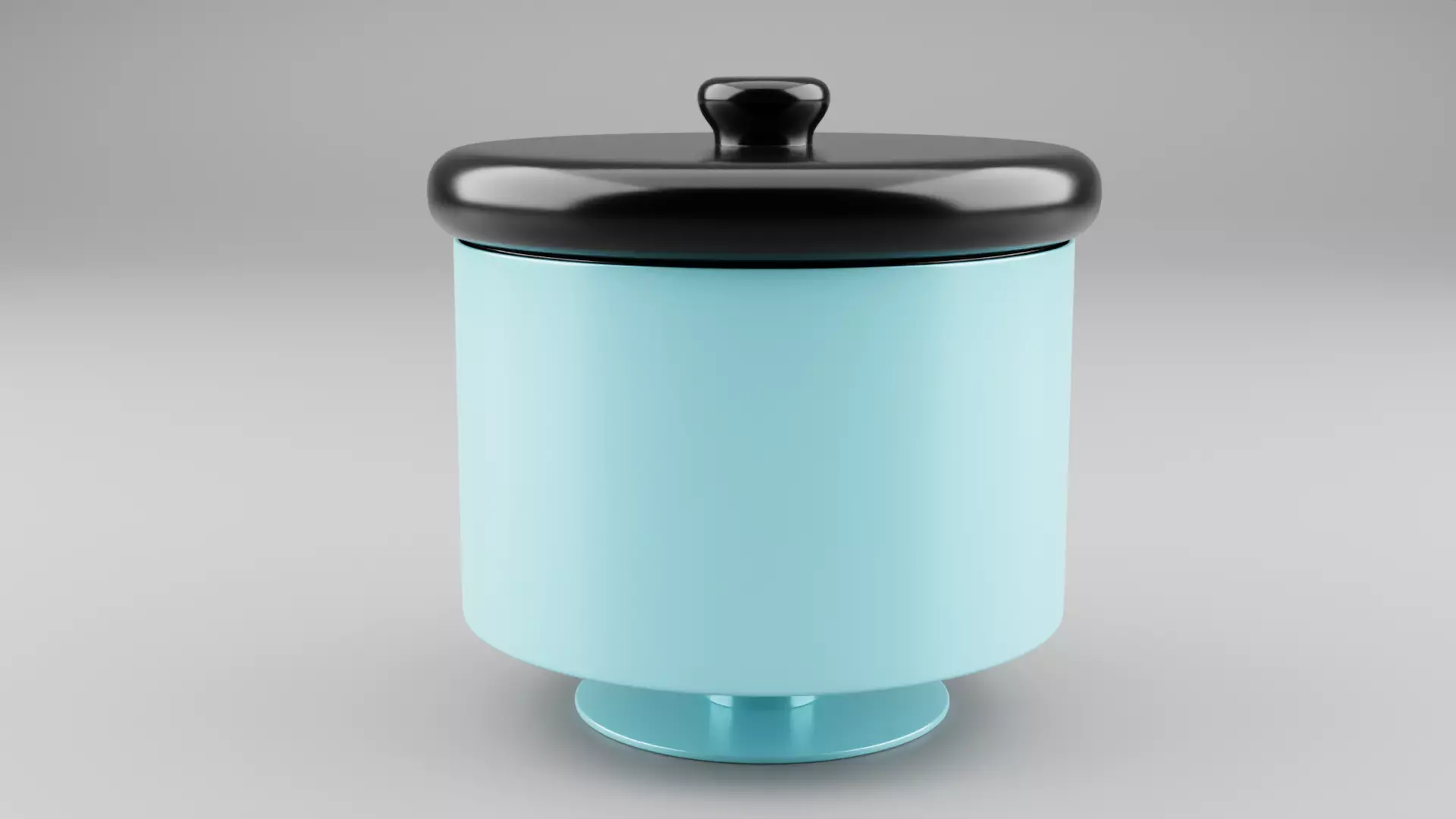 Container jar 3D model_0