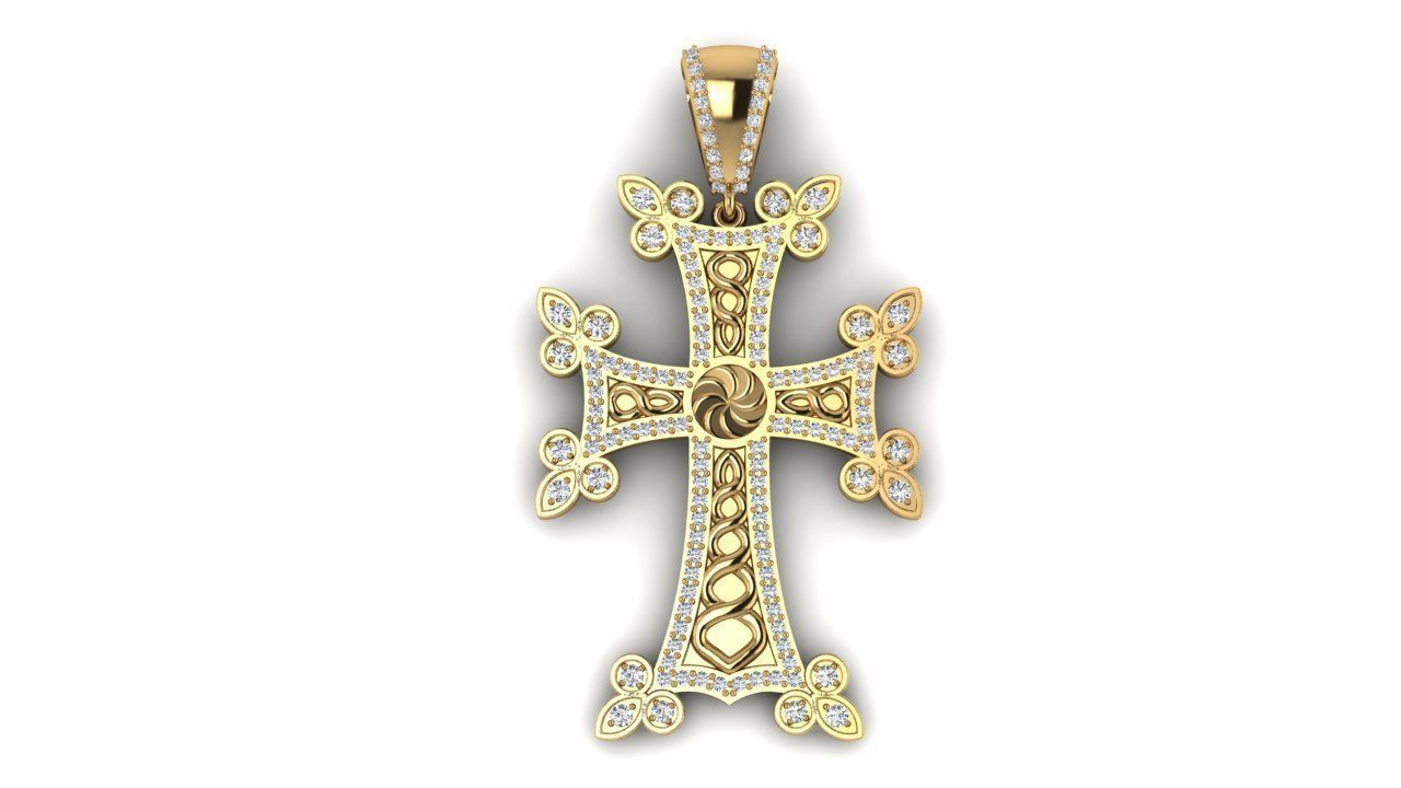 ARMENIAN CROSS 3D print model_1