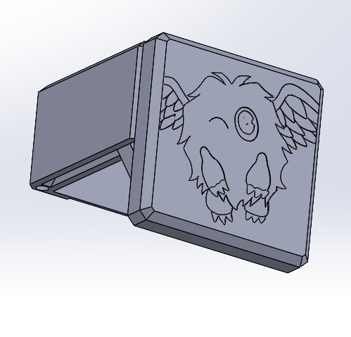DECK BOX KURIBOH YUGIOH 3D print model_2