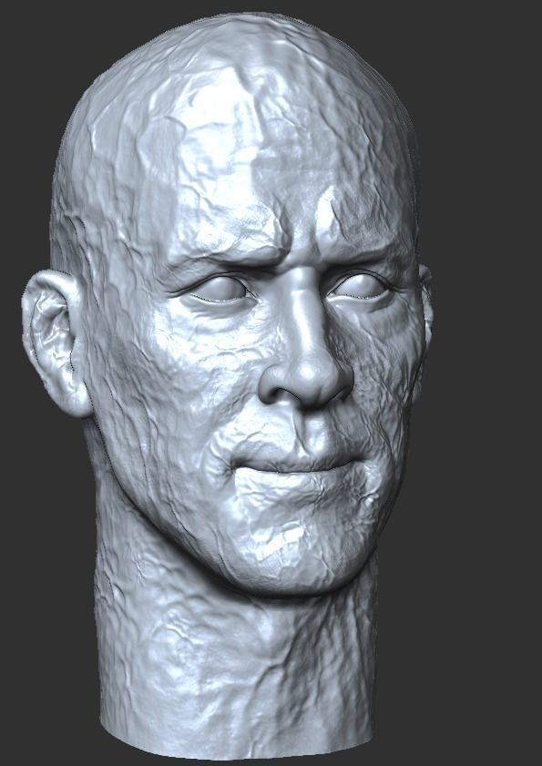 Ryan Reynolds - DEADPOOL custom headsculpt  3D print model_11