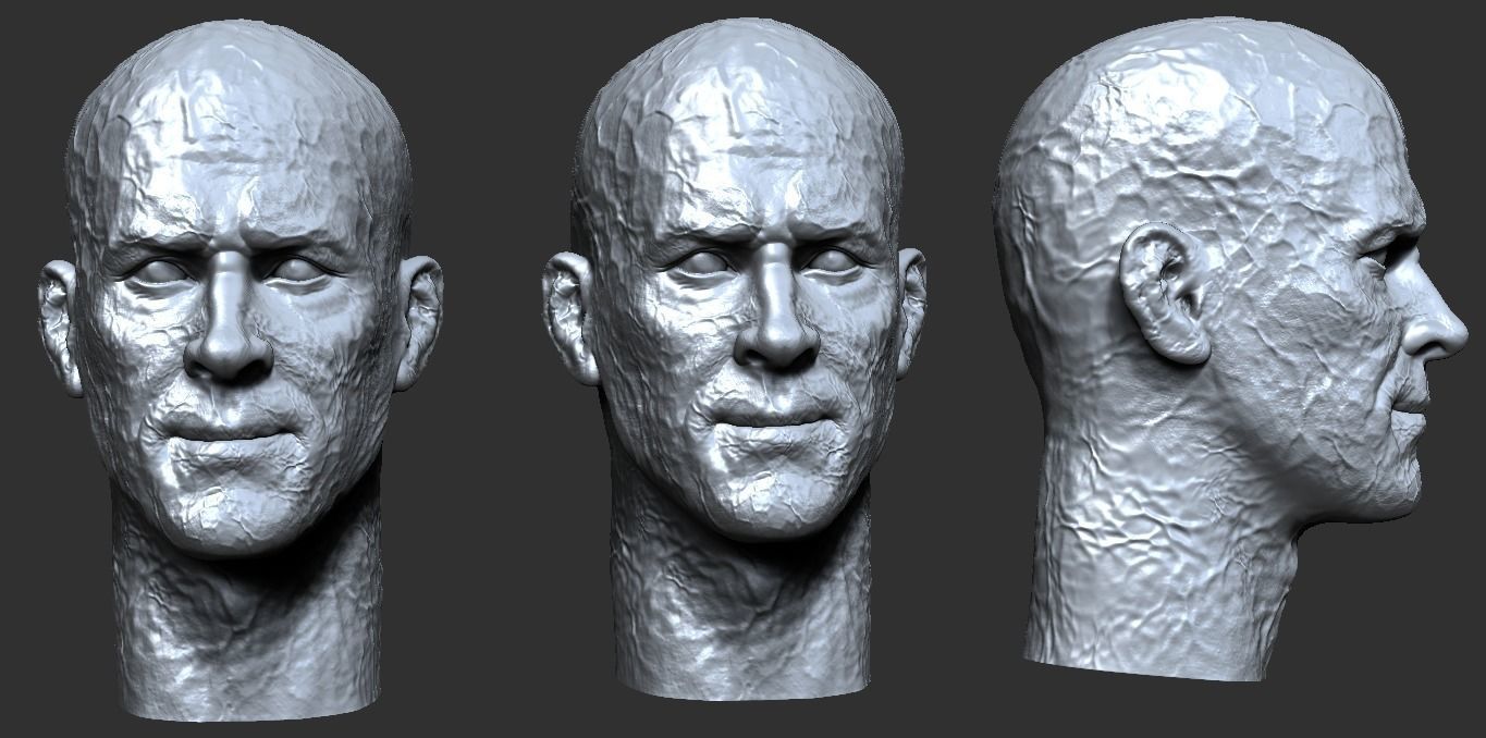 Ryan Reynolds - DEADPOOL custom headsculpt  3D print model_2