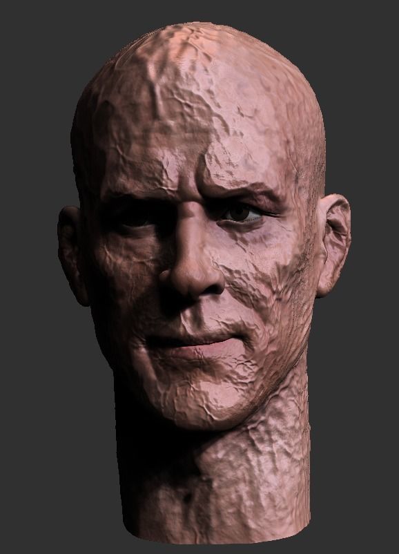 Ryan Reynolds - DEADPOOL custom headsculpt  3D print model_8