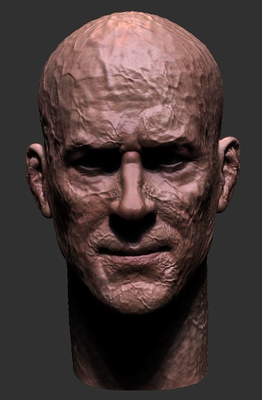 Ryan Reynolds - DEADPOOL custom headsculpt  3D print model_7