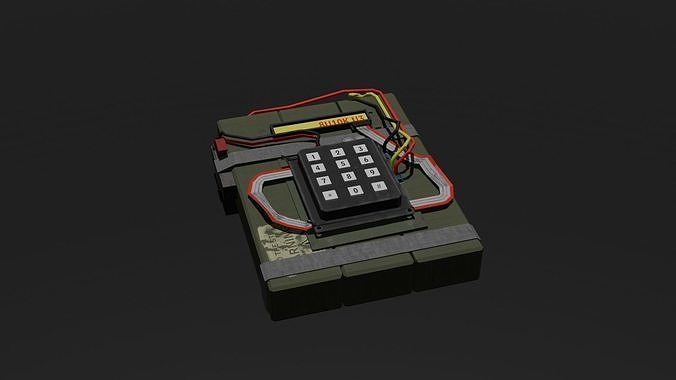 C4-Bomb 3D model | CGTrader