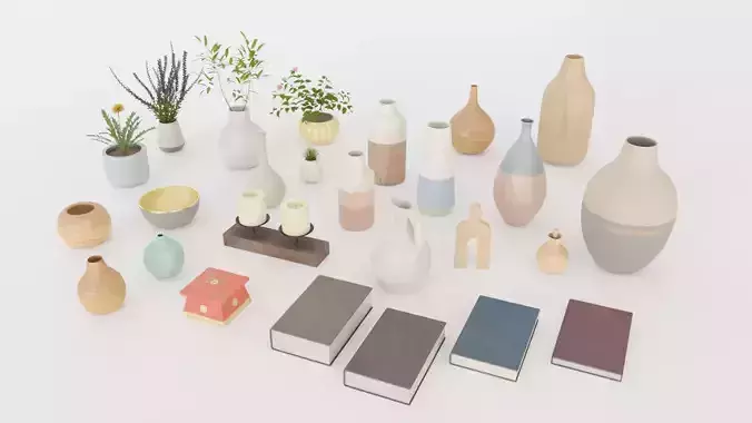 Collection 31 Decorative Interior Objects