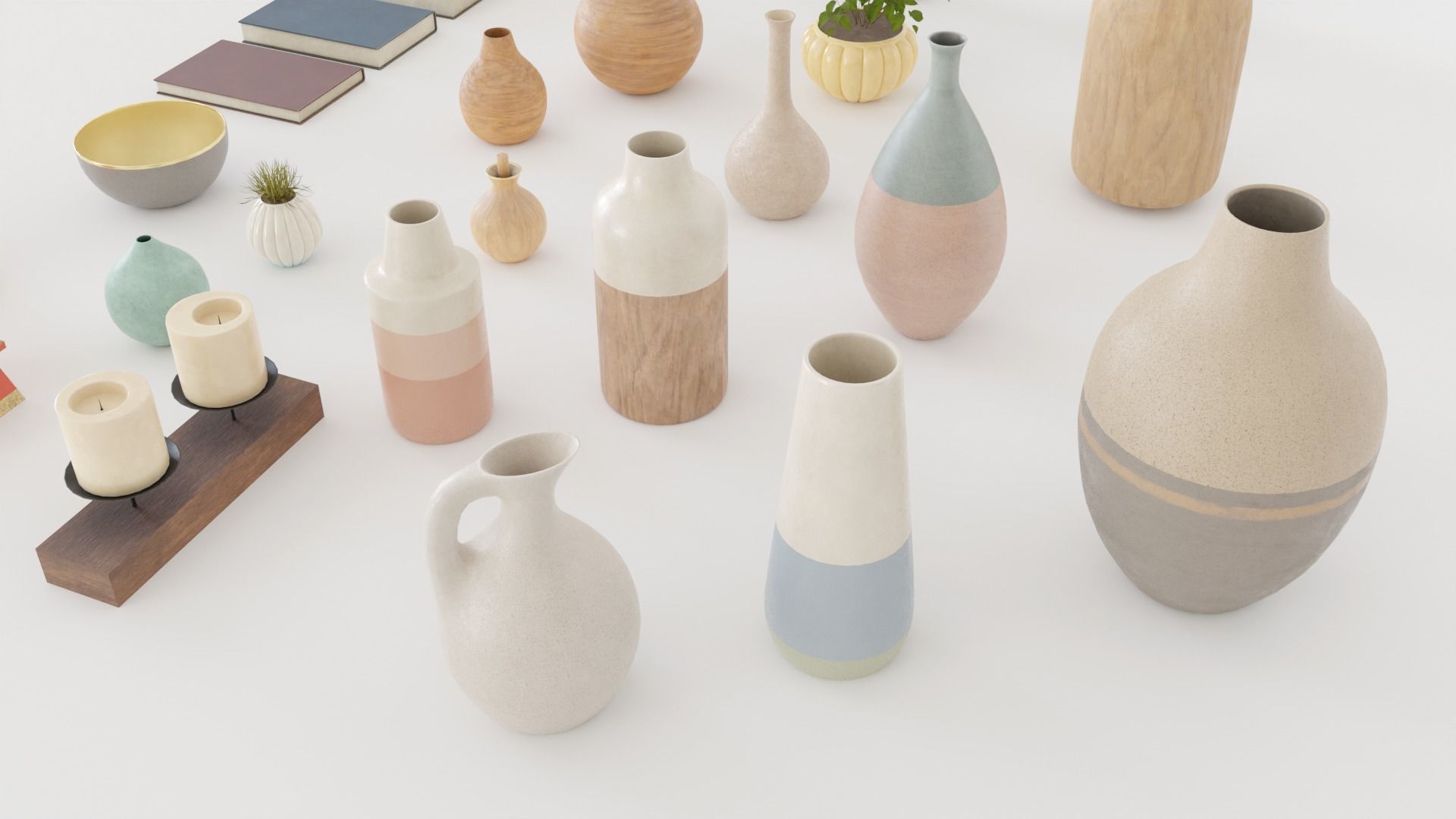 Collection 31 Decorative Interior Objects 3D model_10