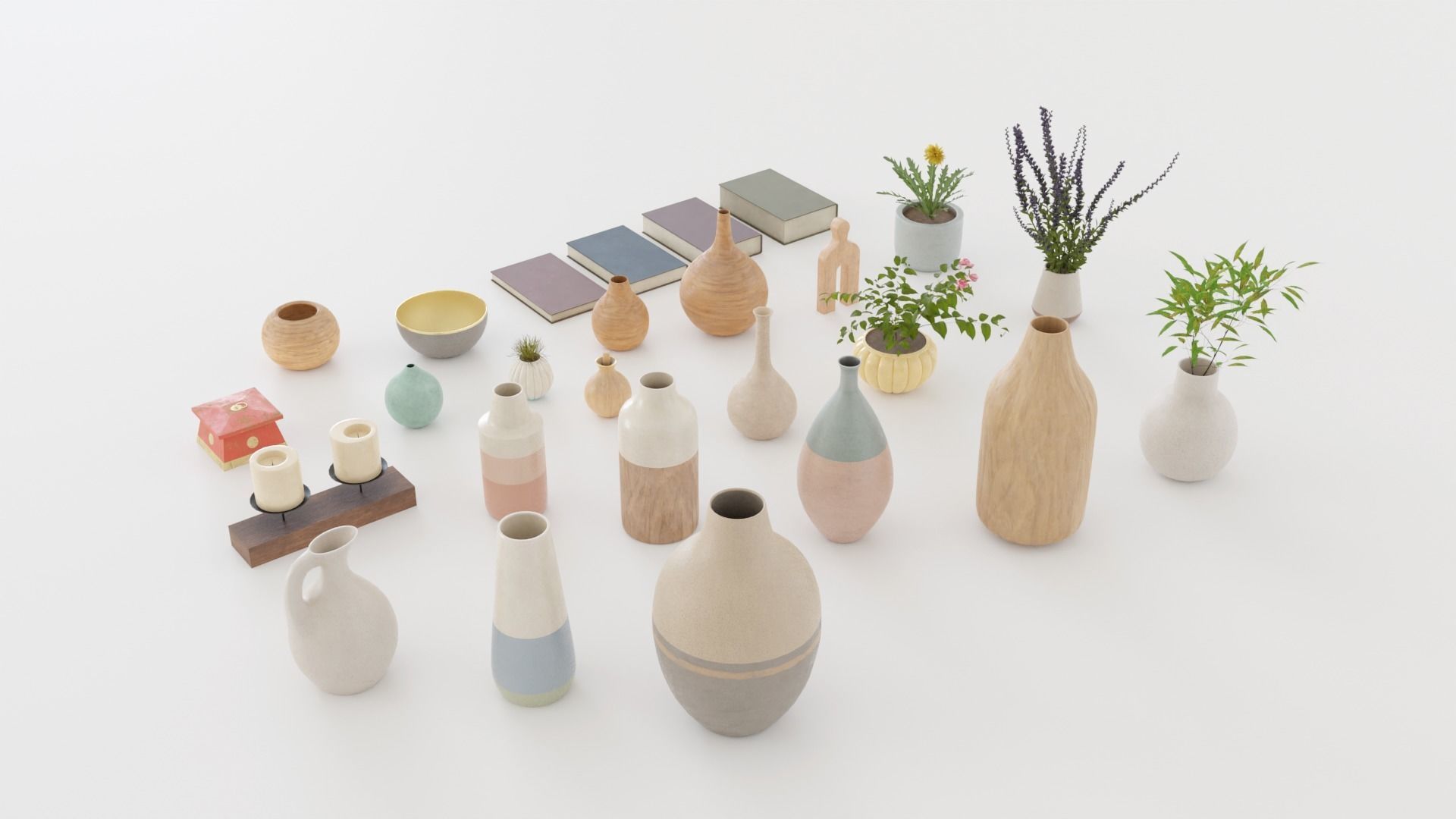 Collection 31 Decorative Interior Objects 3D model_4