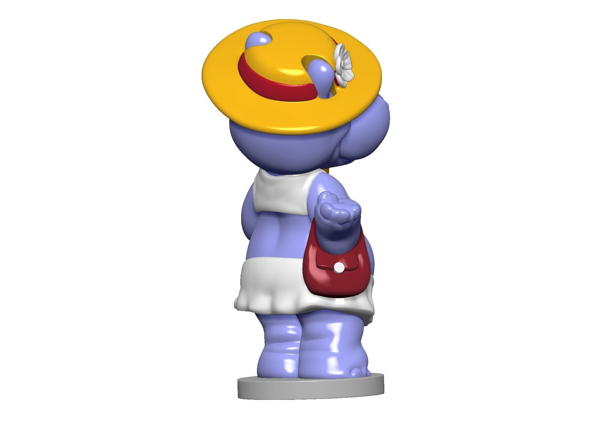 Hippo Susi Sonnenschein Kindersurprise for 3d print stl 3D print model_25