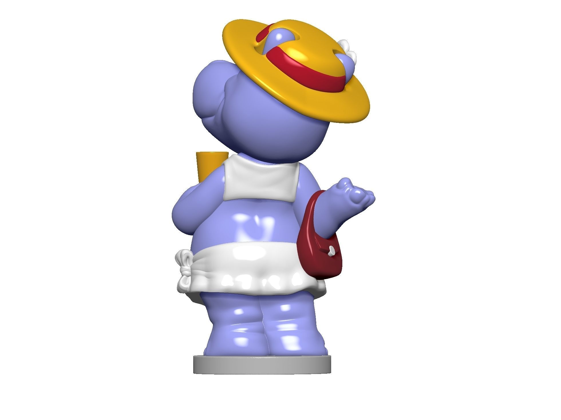 Hippo Susi Sonnenschein Kindersurprise for 3d print stl 3D print model_24