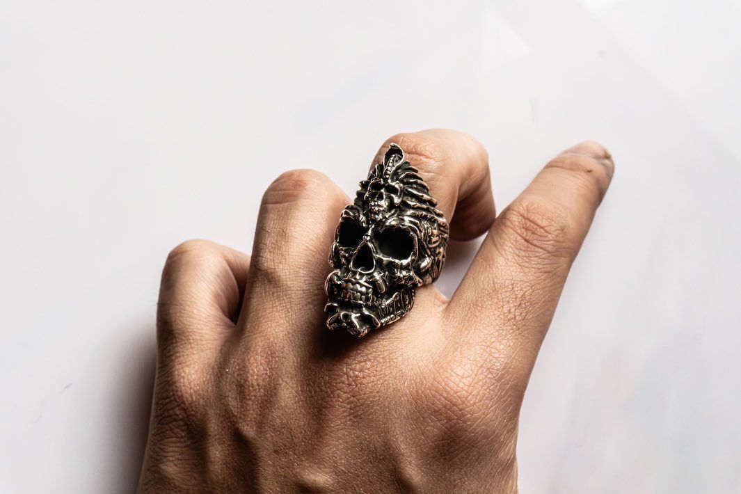 The Undead Ancient Skull 3D print model_1