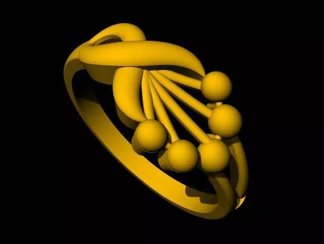 plain ring 3dm file 3D print model_0