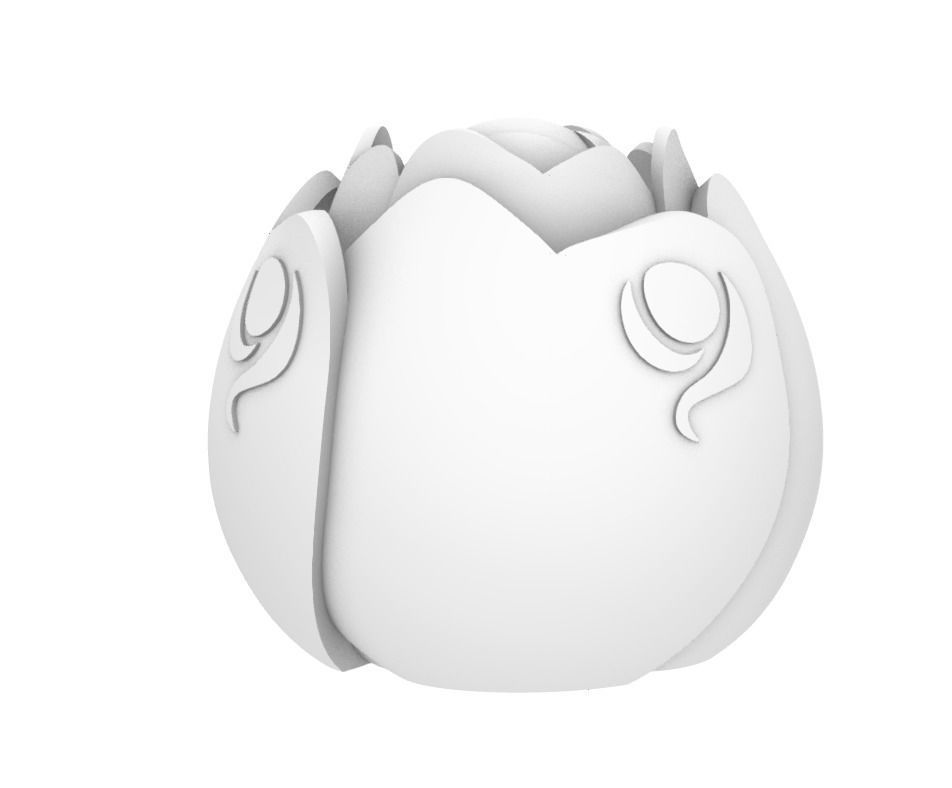 DIGIMON ADVENTURE INSPIRED DIGI-EGGS FULL SET 3D print model_11
