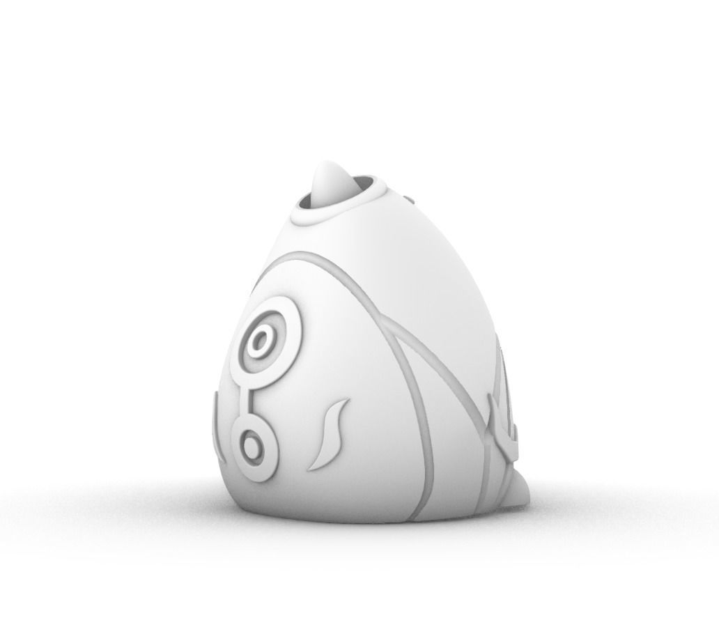 DIGIMON ADVENTURE INSPIRED DIGI-EGGS FULL SET 3D print model_4