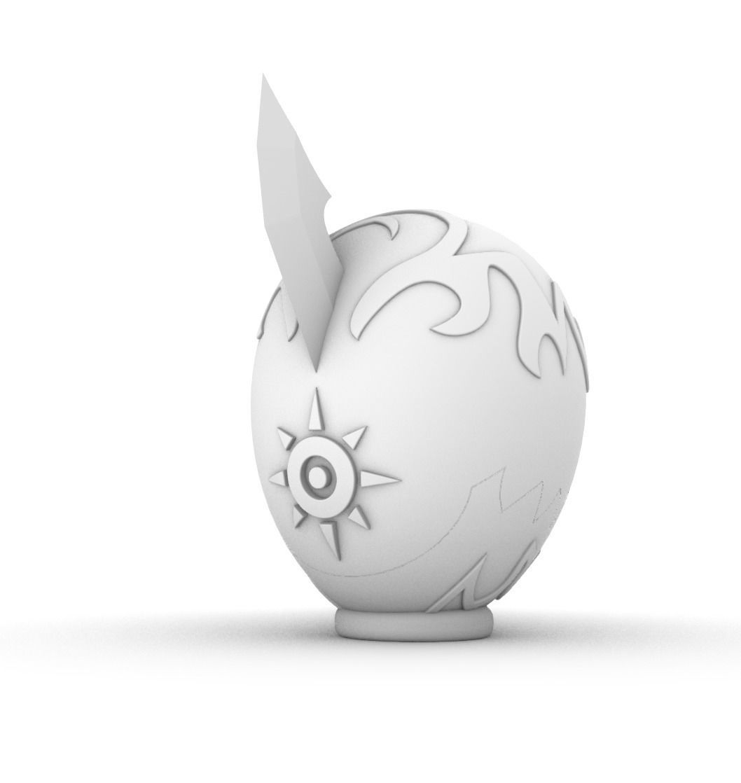 DIGIMON ADVENTURE INSPIRED DIGI-EGGS FULL SET 3D print model_2