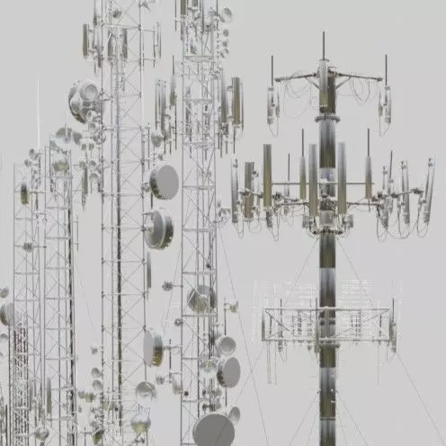 Big Antennas Collection 3D model_0