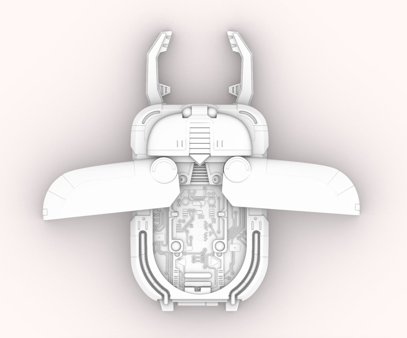 BIG BAD BEETLEBORG INSPIRED BEETLE BONDERS PROP REPLICA 3D print model_8