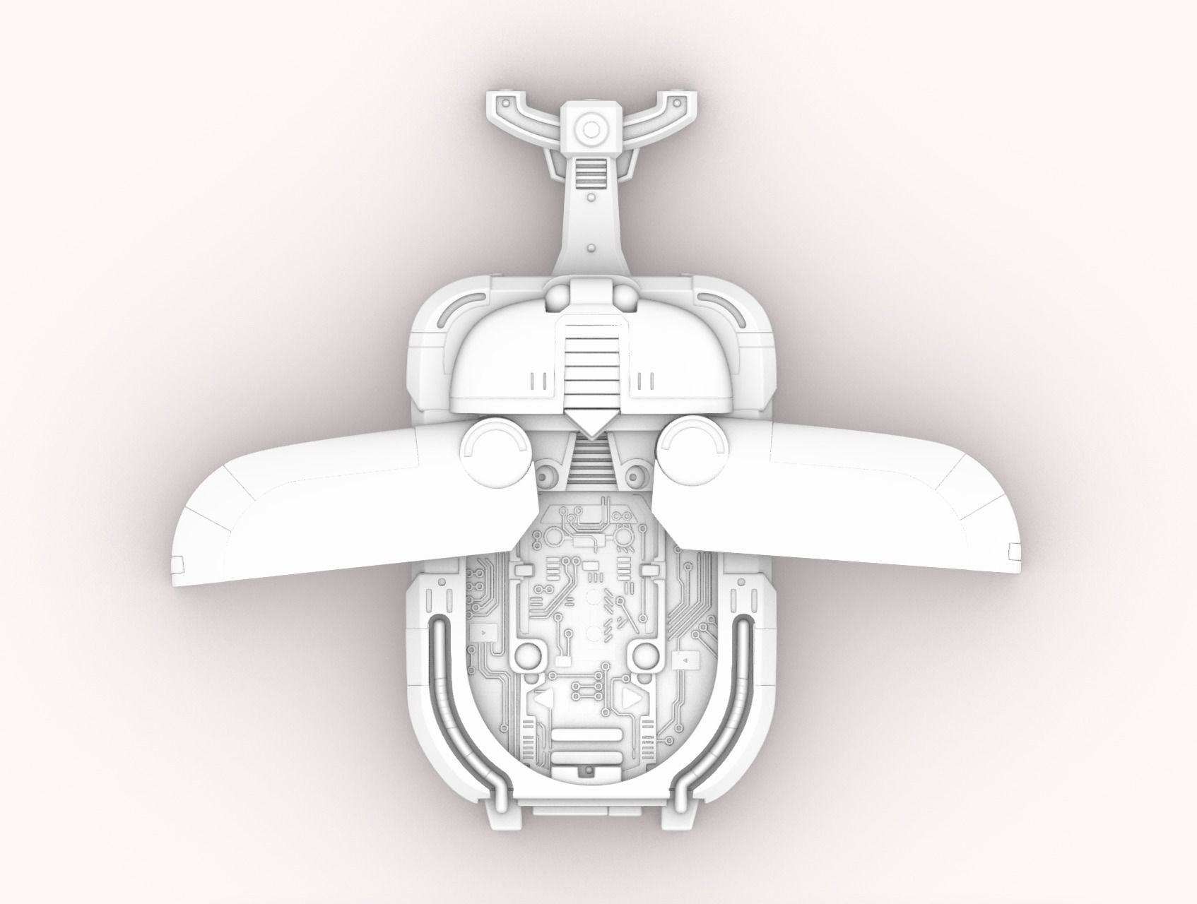 BIG BAD BEETLEBORG INSPIRED BEETLE BONDERS PROP REPLICA 3D print model_9