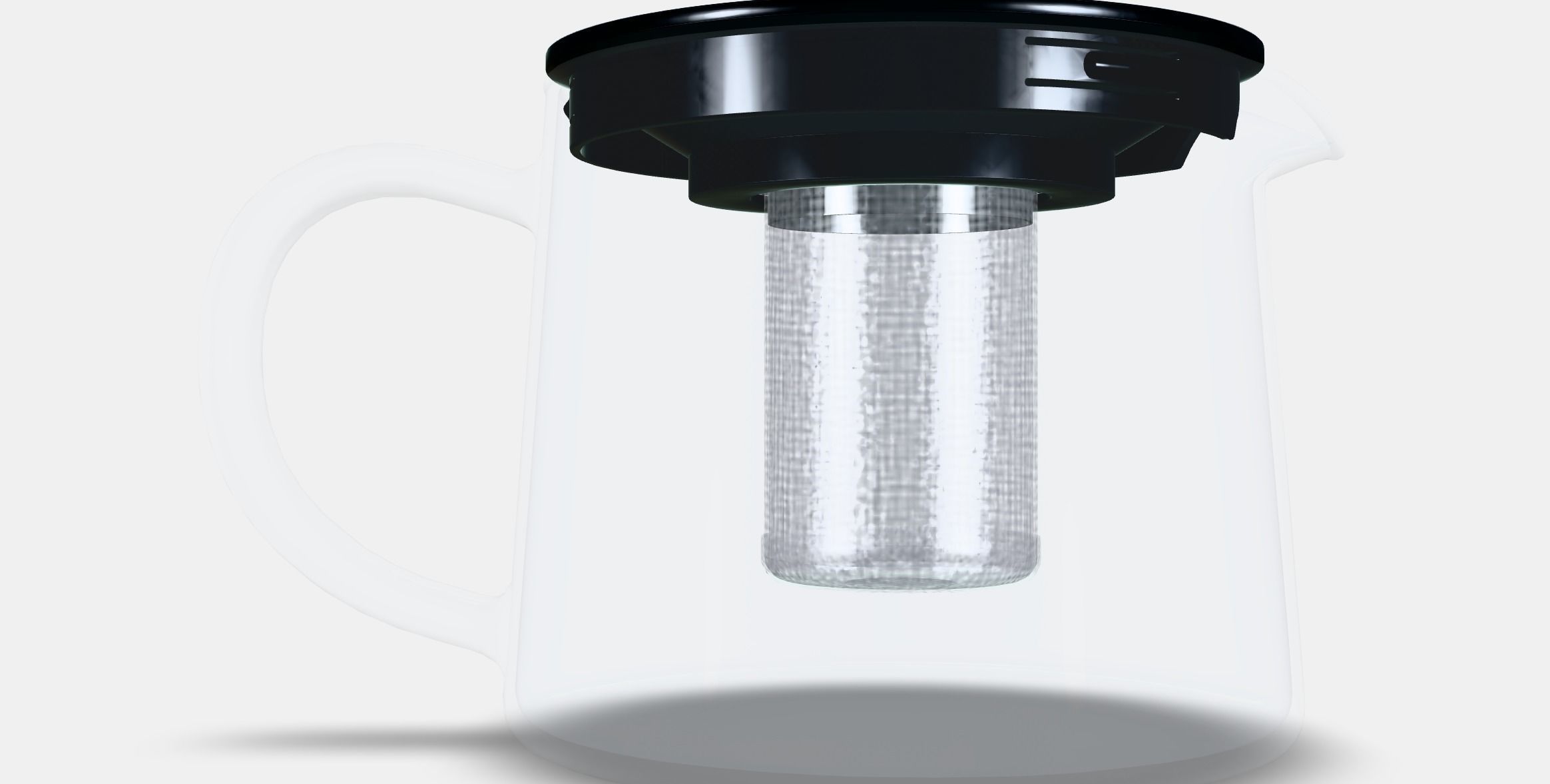 RIKLIG Teapot 1 Low-poly 3D model_15