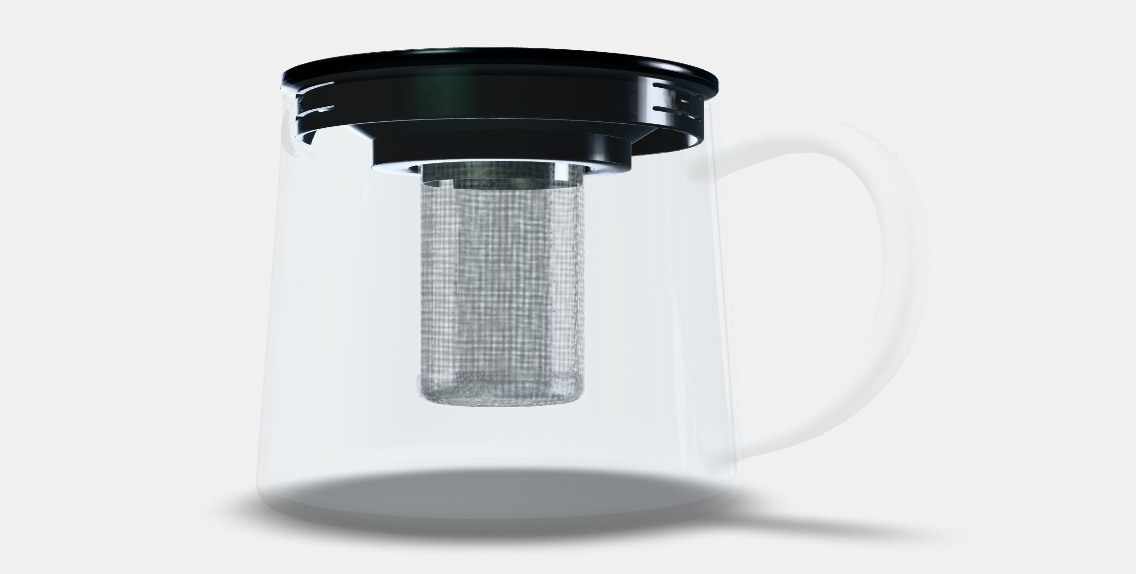 RIKLIG Teapot 1 Low-poly 3D model_13