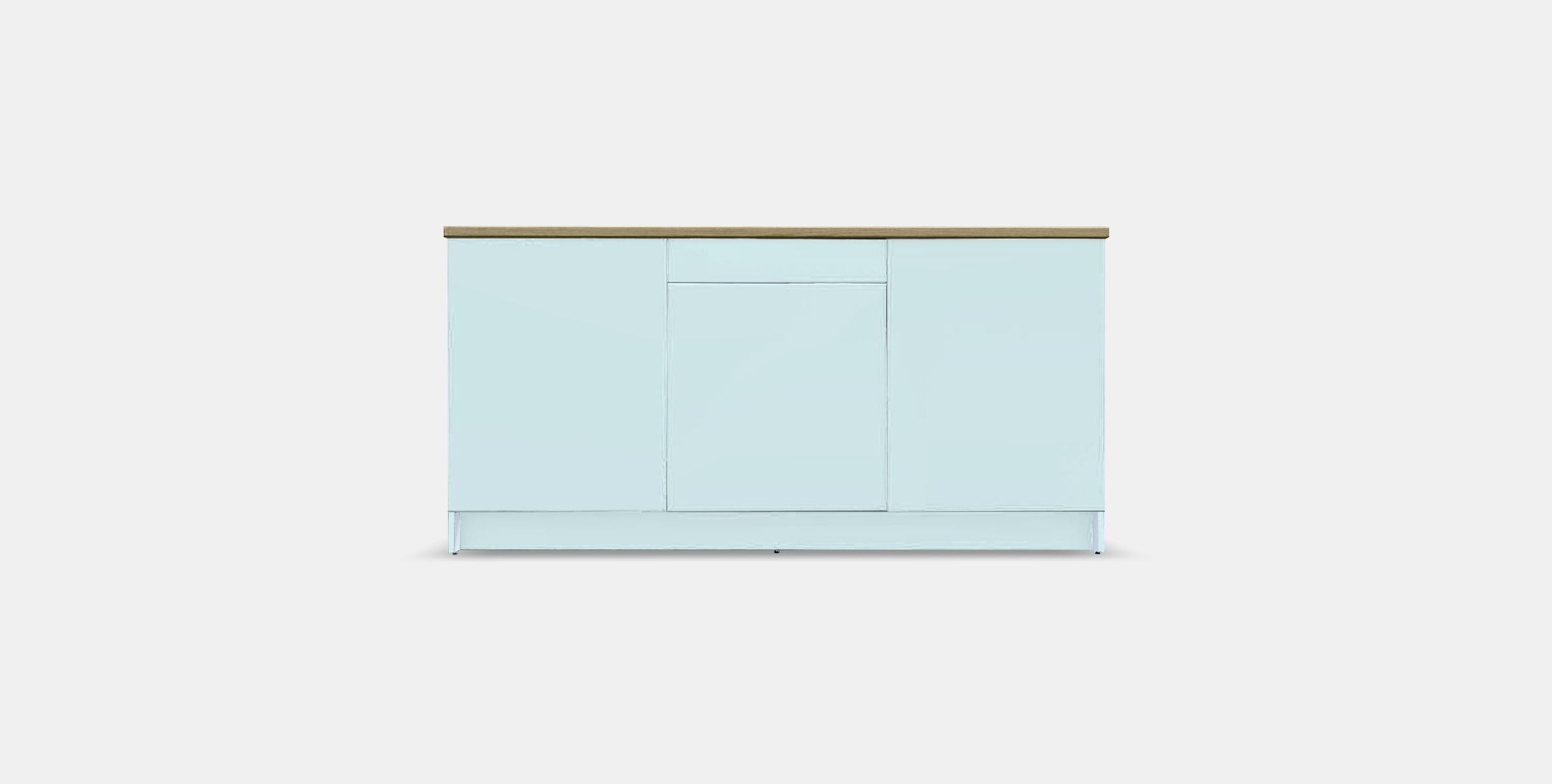 KNOXHULT Base cabinet with doors and drawer 2 Low-poly 3D model_10